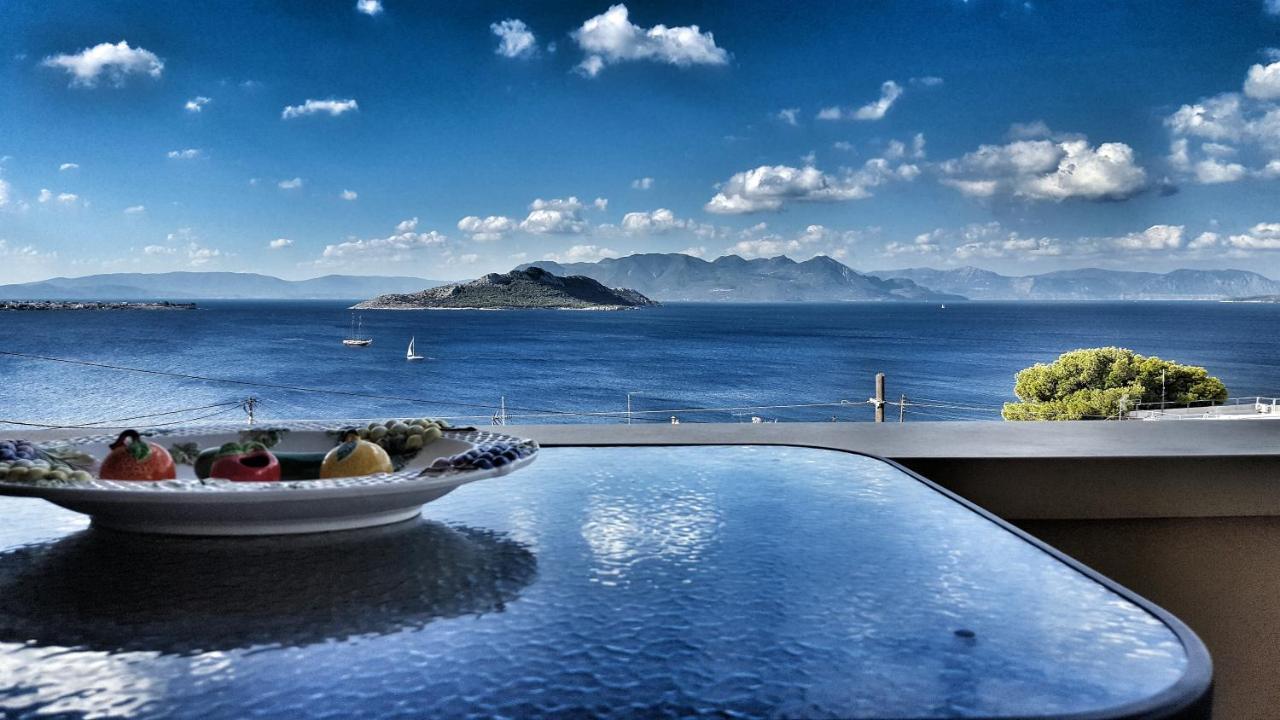 Vila Cozy Sunset House Aegina Exteriér fotografie